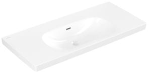 VILLEROY & BOCH SKYLA umyvadlo 100 cm, s přepadem, CeramicPlus, alpská bílá