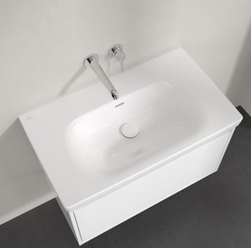 VILLEROY & BOCH SKYLA umyvadlo 80 cm, s přepadem, alpská bílá 5A518201 Obrázek - fotka