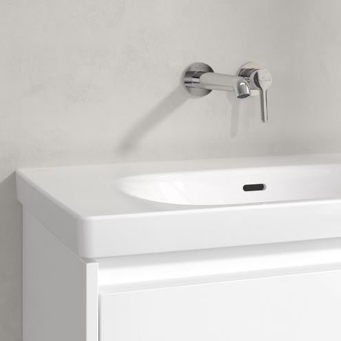VILLEROY & BOCH SKYLA umyvadlo 80 cm, s přepadem, CeramicPlus, alpská bílá 5A5182R1 Obrázek - fotka
