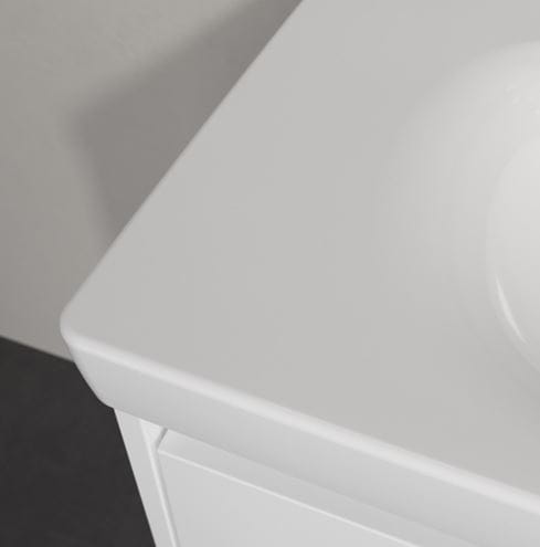 VILLEROY & BOCH SKYLA umyvadlo 80 cm, s přepadem, CeramicPlus, alpská bílá 5A5182R1 Obrázek - fotka