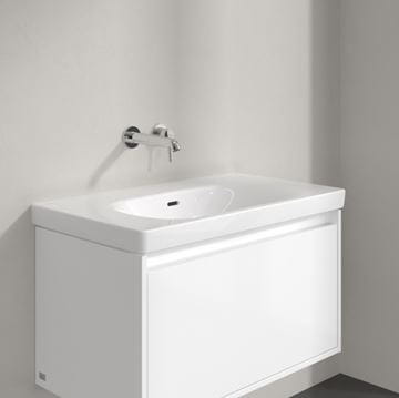 VILLEROY & BOCH SKYLA umyvadlo 80 cm, s přepadem, CeramicPlus, alpská bílá 5A5182R1 Obrázek - fotka