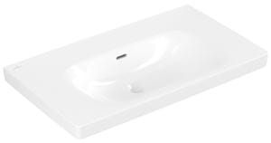 VILLEROY & BOCH SKYLA umyvadlo 80 cm, s přepadem, CeramicPlus, alpská bílá
