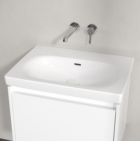 VILLEROY & BOCH SKYLA umyvadlo 65 cm, s přepadem, CeramicPlus, alpská bílá 5A5167R1 Obrázek - fotka