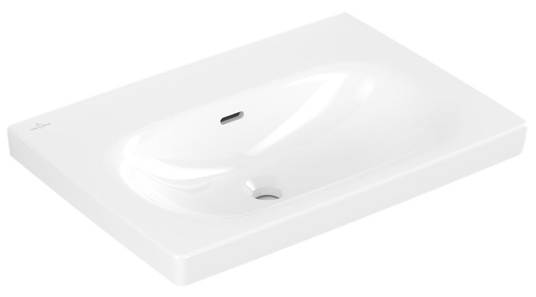 VILLEROY & BOCH SKYLA umyvadlo 65 cm, s přepadem, CeramicPlus, alpská bílá 5A5167R1 Obrázek - Hlavní obrázek