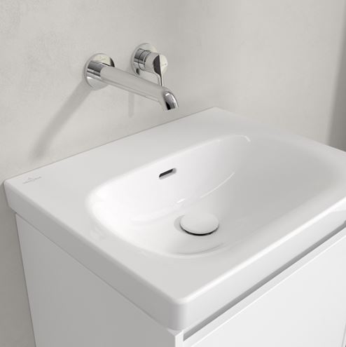 VILLEROY & BOCH SKYLA umyvadlo 55 cm, s přepadem, CeramicPlus, alpská bílá 5A5157R1 Obrázek - fotka