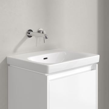 VILLEROY & BOCH SKYLA umyvadlo 55 cm, s přepadem, CeramicPlus, alpská bílá 5A5157R1 Obrázek - fotka