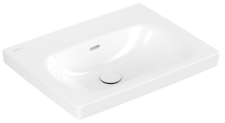 VILLEROY & BOCH SKYLA umyvadlo 60 cm, s přepadem, alpská bílá 5A516201 Obrázek - fotka
