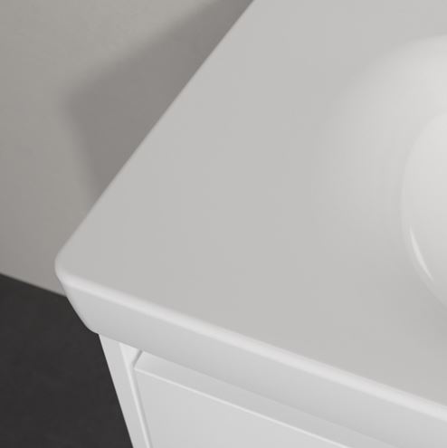 VILLEROY & BOCH SKYLA umyvadlo 80 cm, s otvorem pro baterii a přepadem, alpská bílá 5A518001 Obrázek - fotka