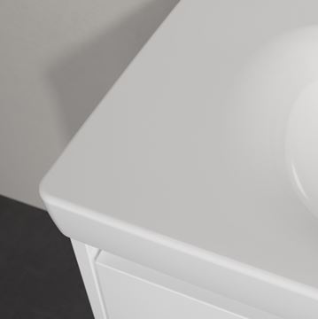 VILLEROY & BOCH SKYLA umyvadlo 80 cm, s otvorem pro baterii a přepadem, alpská bílá 5A518001 Obrázek - fotka