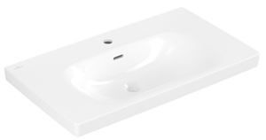 VILLEROY & BOCH SKYLA umyvadlo 80 cm, s otvorem pro baterii a přepadem, alpská bílá