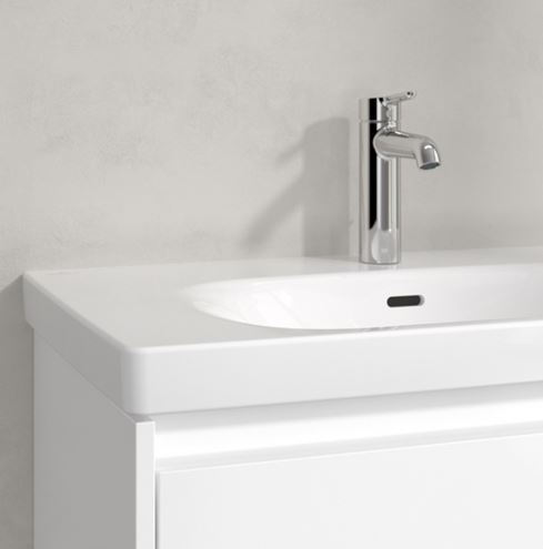 VILLEROY & BOCH SKYLA umyvadlo 80 cm, s otvorem pro baterii a přepadem, CeramicPlus, alpská bílá 5A5180R1 Obrázek - fotka