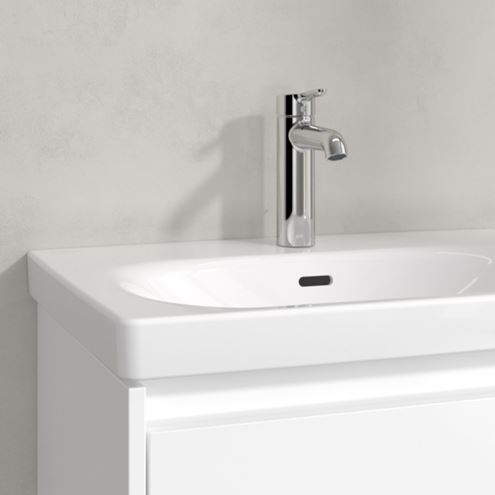 VILLEROY & BOCH SKYLA umyvadlo 65 cm, s otvorem pro baterii a přepadem, alpská bílá 5A516501 Obrázek - fotka