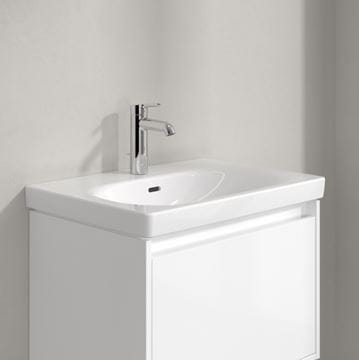 VILLEROY & BOCH SKYLA umyvadlo 65 cm, s otvorem pro baterii a přepadem, CeramicPlus, alpská bílá 5A5165R1 Obrázek - fotka