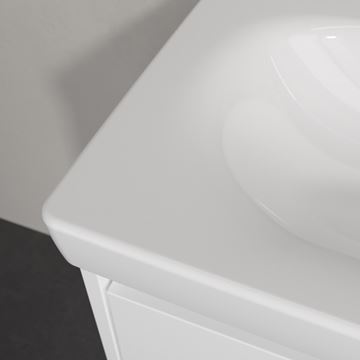 VILLEROY & BOCH SKYLA umyvadlo 60 cm, s otvorem pro baterii a přepadem, alpská bílá 5A516001 Obrázek - fotka