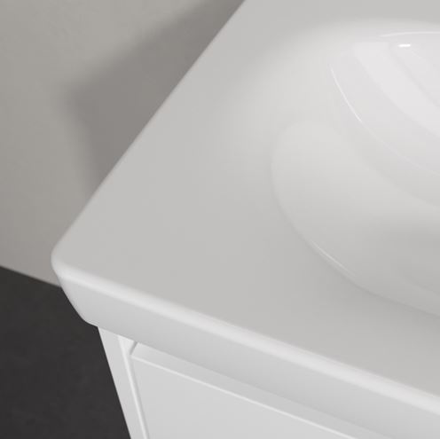 VILLEROY & BOCH SKYLA umyvadlo 60 cm, s otvorem pro baterii a přepadem, CeramicPlus, alpská bílá 5A5160R1 Obrázek - fotka