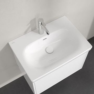 VILLEROY & BOCH SKYLA umyvadlo 60 cm, s otvorem pro baterii a přepadem, CeramicPlus, alpská bílá 5A5160R1 Obrázek - fotka