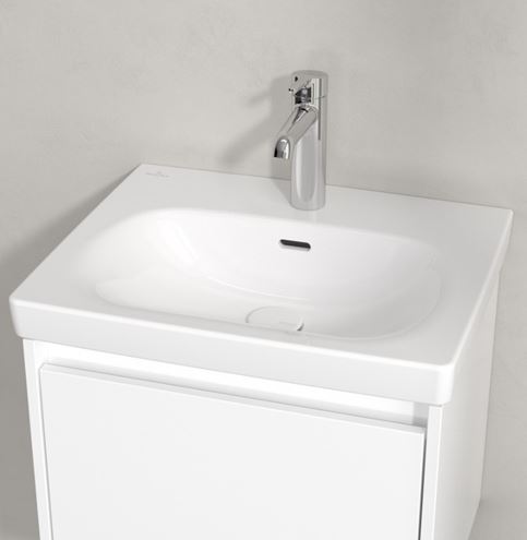 VILLEROY & BOCH SKYLA umyvadlo 55 cm, s otvorem pro baterii a přepadem, alpská bílá 5A515501 Obrázek - fotka
