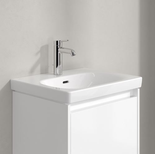 VILLEROY & BOCH SKYLA umyvadlo 55 cm, s otvorem pro baterii a přepadem, alpská bílá 5A515501 Obrázek - fotka