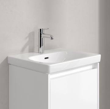 VILLEROY & BOCH SKYLA umyvadlo 55 cm, s otvorem pro baterii a přepadem, alpská bílá 5A515501 Obrázek - fotka