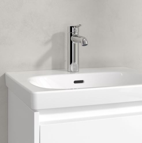 VILLEROY & BOCH SKYLA umyvadlo 55 cm, s otvorem pro baterii a přepadem, CeramicPlus, alpská bílá 5A5155R1 Obrázek - fotka