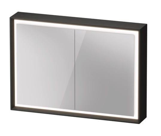 DURAVIT OCAVO zrcadlová skříňka 102x72x16 cm, osvětlení s regulací stmívání a el. zásuvkou, dřevo, černý dub OC71220H6H61000 Obrázek - Hlavní obrázek