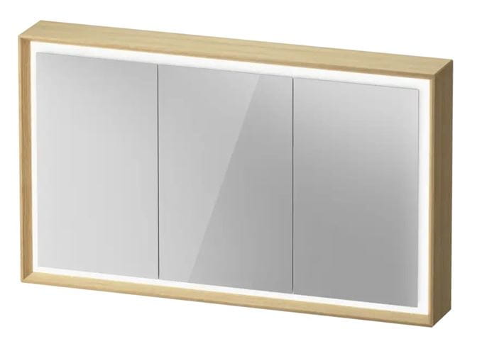 DURAVIT OCAVO zrcadlová skříňka 122x72x16 cm, osvětlení s regulací stmívání a el. zásuvkou, dřevo, přírodní dub OC71230H5H51000 Obrázek - Hlavní obrázek