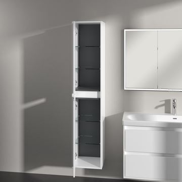 VILLEROY & BOCH SKYLA vysoká skříňka 35x34,8x170 cm, 2 dvířka, panty vlevo, brilliant white C80100VE Obrázek - fotka