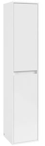 VILLEROY & BOCH SKYLA vysoká skříňka 35x34,8x170 cm, 2 dvířka, panty vlevo, brilliant white