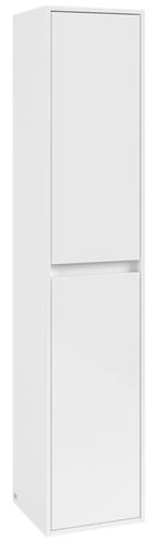 VILLEROY & BOCH SKYLA vysoká skříňka 35x34,8x170 cm, 2 dvířka, panty vlevo, brilliant white C80100VE Obrázek - Hlavní obrázek