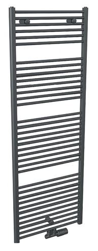 CONCEPT 200 TUBE koupelnový radiátor 1655/600, středové připojení, antracit S02 CTU16550600SM615001 Obrázek - Hlavní obrázek