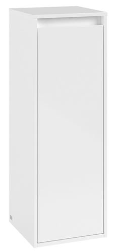 VILLEROY & BOCH SKYLA nízká skříňka 35x34,8x100 cm, 1 dvířka, panty vlevo, brilliant white C80200VE Obrázek - Hlavní obrázek