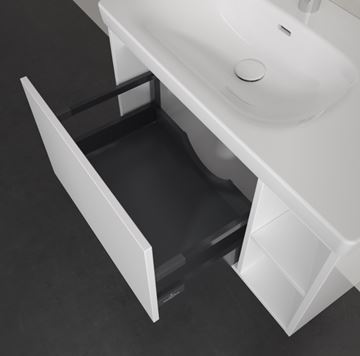 VILLEROY & BOCH SKYLA skříňka pod umyvadlo 77,2x43,9x43,6 cm, 1 zásuvka, 2 police, brilliant white C78800VE Obrázek - fotka