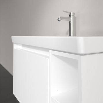 VILLEROY & BOCH SKYLA skříňka pod umyvadlo 77,2x43,9x43,6 cm, 1 zásuvka, 2 police, brilliant white C78800VE Obrázek - fotka