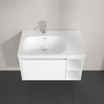 VILLEROY & BOCH SKYLA skříňka pod umyvadlo 77,2x43,9x43,6 cm, 1 zásuvka, 2 police, brilliant white C78800VE Obrázek - fotka