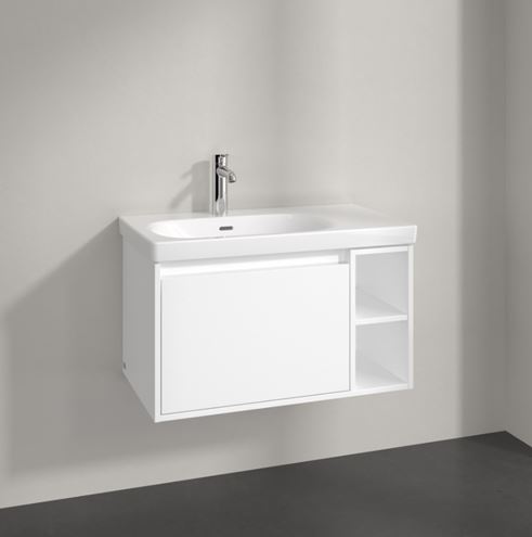 VILLEROY & BOCH SKYLA skříňka pod umyvadlo 77,2x43,9x43,6 cm, 1 zásuvka, 2 police, brilliant white C78800VE Obrázek - fotka