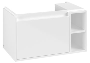 VILLEROY & BOCH SKYLA skříňka pod umyvadlo 77,2x43,9x43,6 cm, 1 zásuvka, 2 police, brilliant white C78800VE Obrázek - fotka