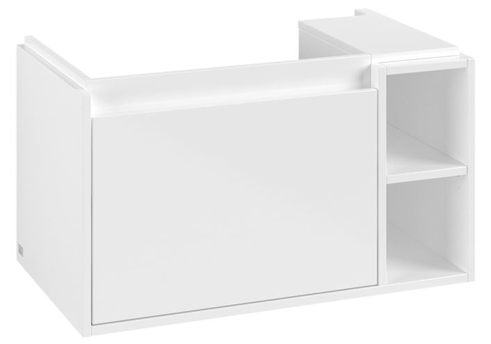 VILLEROY & BOCH SKYLA skříňka pod umyvadlo 77,2x43,9x43,6 cm, 1 zásuvka, 2 police, brilliant white C78800VE Obrázek - fotka