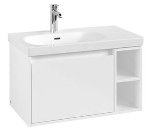 VILLEROY & BOCH SKYLA skříňka pod umyvadlo 77,2x43,9x43,6 cm, 1 zásuvka, 2 police, brilliant white