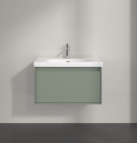 VILLEROY & BOCH SKYLA skříňka pod umyvadlo 77,2x43,9x43,6 cm, 1 zásuvka, soft green C78600AF Obrázek - fotka