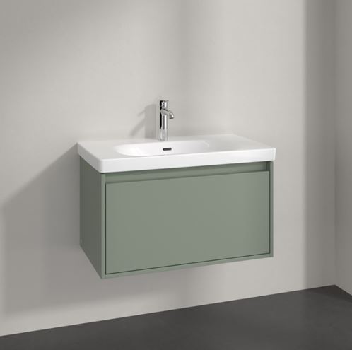 VILLEROY & BOCH SKYLA skříňka pod umyvadlo 77,2x43,9x43,6 cm, 1 zásuvka, soft green C78600AF Obrázek - fotka