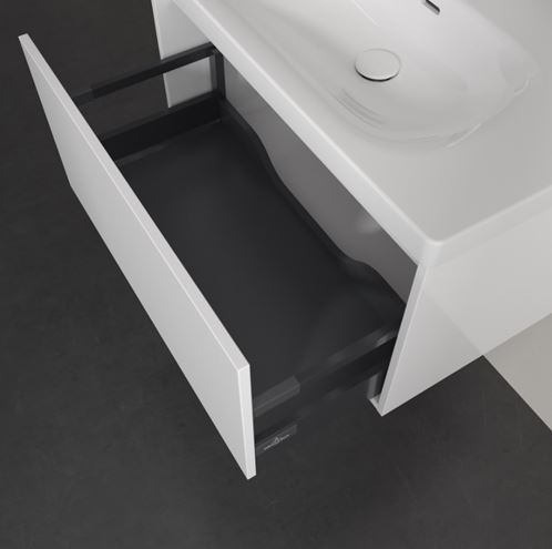 VILLEROY & BOCH SKYLA skříňka pod umyvadlo 77,2x43,9x43,6 cm, 1 zásuvka, brilliant white C78600VE Obrázek - fotka