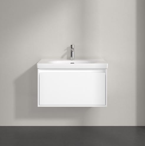 VILLEROY & BOCH SKYLA skříňka pod umyvadlo 77,2x43,9x43,6 cm, 1 zásuvka, brilliant white C78600VE Obrázek - fotka