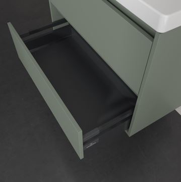 VILLEROY & BOCH SKYLA skříňka pod umyvadlo 77,2x43,9x59,6 cm, 2 zásuvky, soft green C79600AF Obrázek - fotka