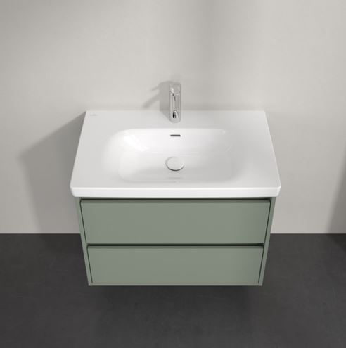 VILLEROY & BOCH SKYLA skříňka pod umyvadlo 77,2x43,9x59,6 cm, 2 zásuvky, soft green C79600AF Obrázek - fotka