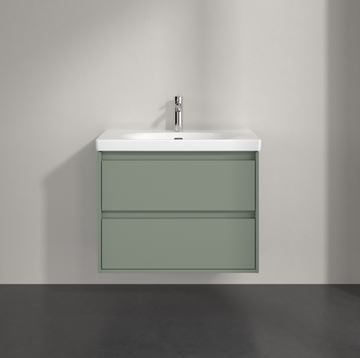 VILLEROY & BOCH SKYLA skříňka pod umyvadlo 77,2x43,9x59,6 cm, 2 zásuvky, soft green C79600AF Obrázek - fotka