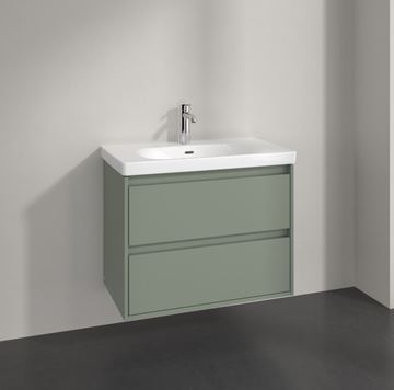 VILLEROY & BOCH SKYLA skříňka pod umyvadlo 77,2x43,9x59,6 cm, 2 zásuvky, soft green C79600AF Obrázek - fotka