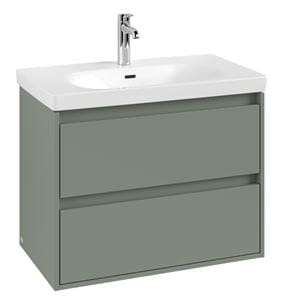 VILLEROY & BOCH SKYLA skříňka pod umyvadlo 77,2x43,9x59,6 cm, 2 zásuvky, soft green