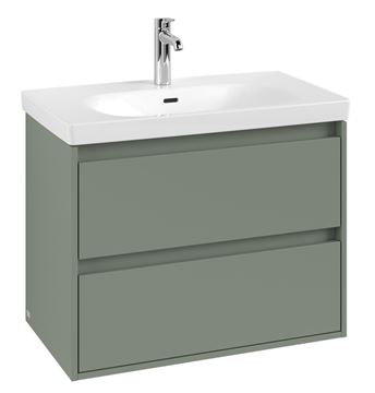 VILLEROY & BOCH SKYLA skříňka pod umyvadlo 77,2x43,9x59,6 cm, 2 zásuvky, soft green