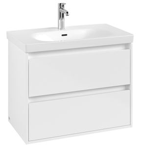 VILLEROY & BOCH SKYLA skříňka pod umyvadlo 77,2x43,9x59,6 cm, 2 zásuvky, brilliant white