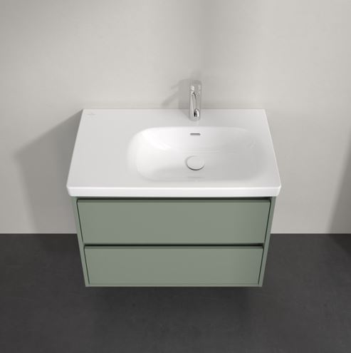 VILLEROY & BOCH SKYLA skříňka pod umyvadlo 77,2x43,9x59,6 cm, 2 zásuvky, soft green C79700AF Obrázek - fotka